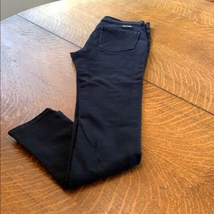 Black stretch jeggings